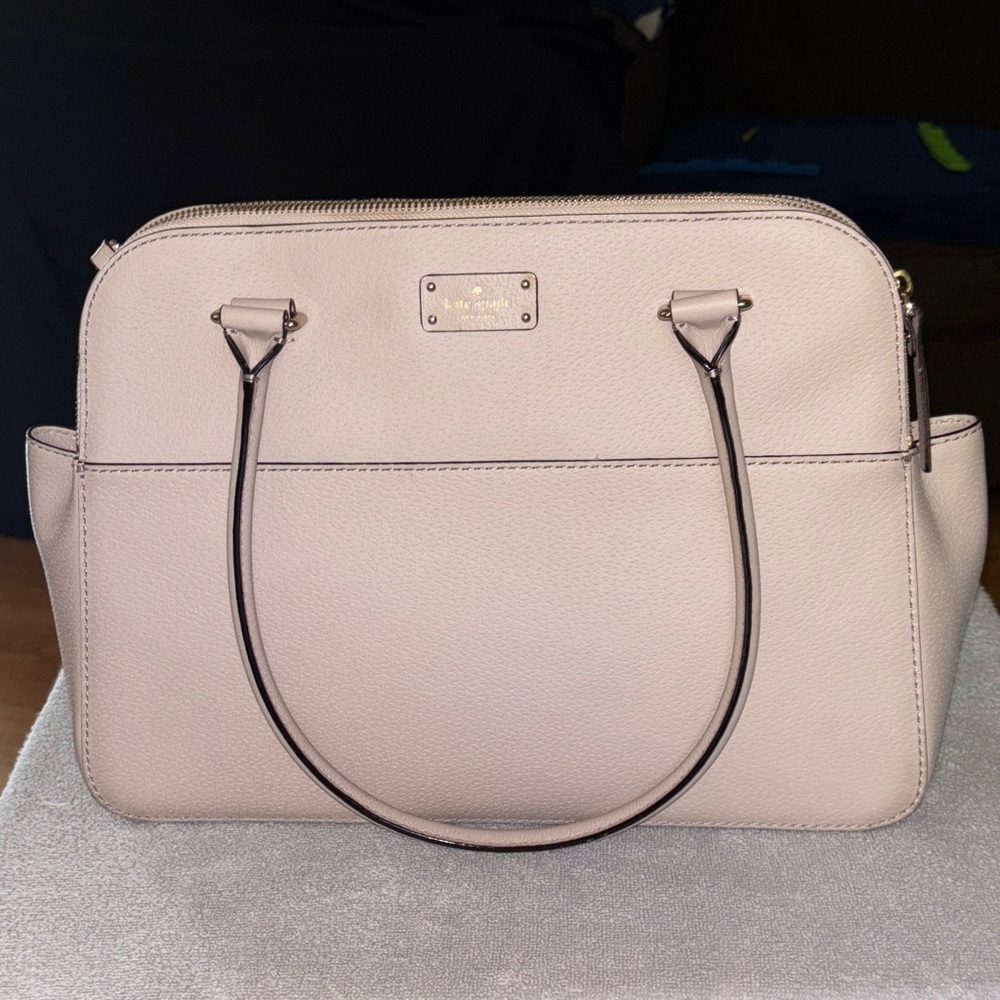 Kate Spade Beige Satchel Bag